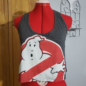 Ghostbusters Racerback Crop Top